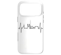 Custodia per iPhone 17 Pro Max Zurigo Skyline Battito del Cuore La Svizzera Amo Zürich