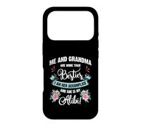 Custodia per iPhone 17 Pro Me And Grandma Are More Than Besties, She Is My Alibi