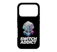 Custodia per iPhone 17 Pro Mechanical Keyboard Switch Addict Keeb Maker