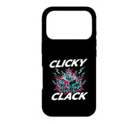 Custodia per iPhone 17 Pro Mechanical Keyboard Switch Clicky Clack Custom PC