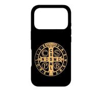 Custodia per iPhone 17 Pro Medaglia di San Benedetto PAX Pace e Protezione