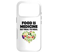 Custodia per iPhone 17 Pro Medicina Alimentare Mangiare Vero Per Guarire Vegano