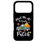 Custodia per iPhone 17 Pro Meet Me At The Pumpkin Patch, Funny Fall Season Harvest