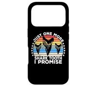 Custodia per iPhone 17 Pro Megalodon Fossil Teeth Just One More Shark Tooth Geologist