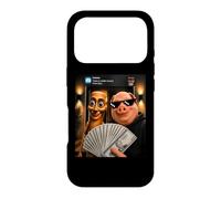 Custodia per iPhone 17 Pro Meme AI del visitatore inaspettato John Pork Tung Sahur