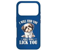 Custodia per iPhone 17 Pro Mens & Womens Art Cute Find You Lick You Shih Tzu Dog Lover