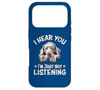 Custodia per iPhone 17 Pro Mens Womens Cute Hear You Not Listening Weimaraner Lover