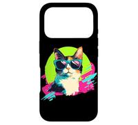 Custodia per iPhone 17 Pro Mens Womens Kid Kitty Retro Vintage 80s 90s Calico Cat Lover