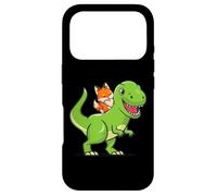 Custodia per iPhone 17 Pro Mens Womens Kids Boys Kawaii Dino Dinosaur Red Fox Lover