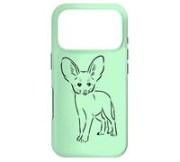 Custodia per iPhone 17 Pro Mens Womens Kids Cute Animal Logo Art Lover Fennec Fox