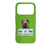 Custodia per iPhone 17 Pro Mens Womens Kids Elements of Happiness Irish Wolfhound Lover