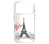 Custodia per iPhone 17 Pro Men's Women's Kids Paris France Eiffel Tower Graphic Design