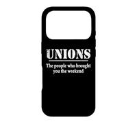 Custodia per iPhone 17 Pro Mens Womens The People Who Brought You Weekend Union Rep
