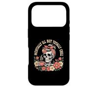 Custodia per iPhone 17 Pro Mentally Ill But Totally Chill Halloween Costume Scheletro