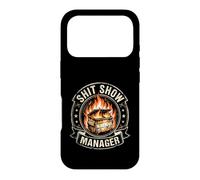 Custodia per iPhone 17 Pro Merda Show Manager Retro Vintage