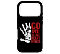 Custodia per iPhone 17 Pro Mese del cuore americano - Diventa rosso per la consapevolezza delle malattie cardiache