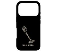 Custodia per iPhone 17 Pro Metal Detector introverso Hobbyist Tranquillo Detectorist Regalo