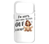 Custodia per iPhone 17 Pro Mi dispiace ho alzato gli occhi ad alta voce