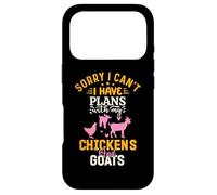 Custodia per iPhone 17 Pro Mi dispiace, non posso avere piani con le mie galline e la