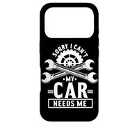Custodia per iPhone 17 Pro Mi dispiace Non Posso La Mia Auto Ha Bisogno Di Me Amante Di Auto Garage Meccanico