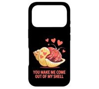 Custodia per iPhone 17 Pro Mi fai uscire dal mio guscio Eremita Granchio Amore