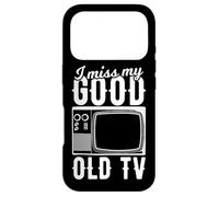 Custodia per iPhone 17 Pro Mi manca il look vintage della vecchia TV