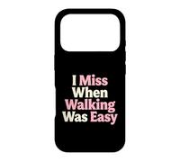 Custodia per iPhone 17 Pro Mi manca quando camminare era facile aiuto per la mobilità degli anziani