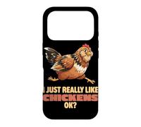 Custodia per iPhone 17 Pro Mi piacciono davvero i polli Ok Farm Easter Egger Pollo