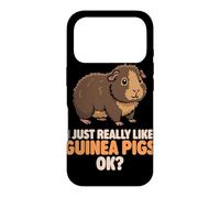 Custodia per iPhone 17 Pro Mi piacciono davvero le cavie Ok Cute Teddy Guinea Pig