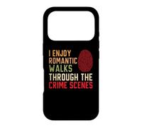 Custodia per iPhone 17 Pro Mi piacciono le passeggiate romantiche attraverso le scene del crimine forense