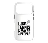 Custodia per iPhone 17 Pro Mi piace il tennis e forse 3 persone