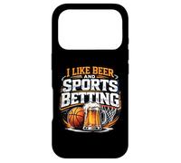 Custodia per iPhone 17 Pro Mi piace la birra e le scommesse sportive Parlay Bere Basket
