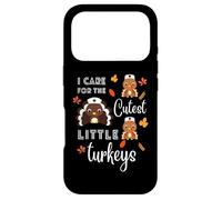 Custodia per iPhone 17 Pro Mi prendo cura dei tacchini più carini, Funny Nurse Turkey