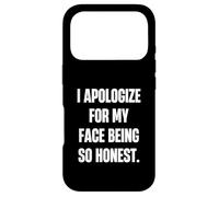 Custodia per iPhone 17 Pro Mi scuso per la mia faccia così onesta - Comedy Design