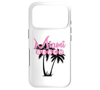Custodia per iPhone 17 Pro MIAMI BEACH FLORIDA Palma Retro Tropicale
