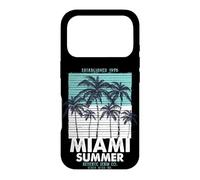 Custodia per iPhone 17 Pro Miami Beach, I Love Miami, Cool Miami Summer Graphic Design