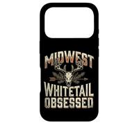 Custodia per iPhone 17 Pro Midwest Whitetail Deer Skull Buck Hunting Vintage