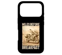 Custodia per iPhone 17 Pro Miles Before Breakfast Moto Adventure Design