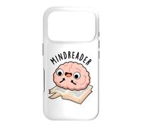 Custodia per iPhone 17 Pro Mind Reader Divertente Gioco di parole del cervello