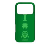 Custodia per iPhone 17 Pro Minions Four-Leaf Clover St Patty’s Day