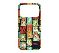 Custodia per iPhone 17 Pro Minions Here For The Treats Panel Pattern All-Over Print