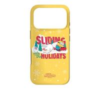 Custodia per iPhone 17 Pro Minions Sliding Into The Holidays Winter