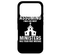 Custodia per iPhone 17 Pro Minister Apparel - Divertente design dei migliori ministri