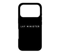 Custodia per iPhone 17 Pro Ministro laico, protestanti, protestanti, caratteri moderni