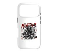 Custodia per iPhone 17 Pro Minotauro Labirinto Sangue Antico Mostro Greco