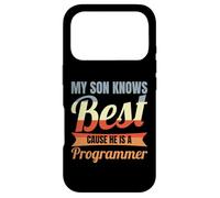 Custodia per iPhone 17 Pro Mio figlio sa meglio di tutti che è un programmatore