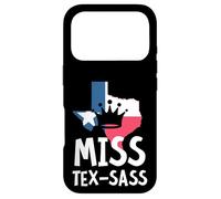 Custodia per iPhone 17 Pro Miss Tex Sass Texas Woman Sassy Girl regalo texano