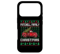 Custodia per iPhone 17 Pro Mitchell Family Ugly Christmas Sweater Red Truck Funny Xmas