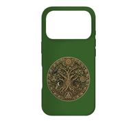 Custodia per iPhone 17 Pro Mitologia celtica dei boschi druidi della quercia sacra