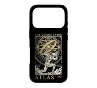 Custodia per iPhone 17 Pro Mitologia greca del lavoro cosmico Titano Atlas